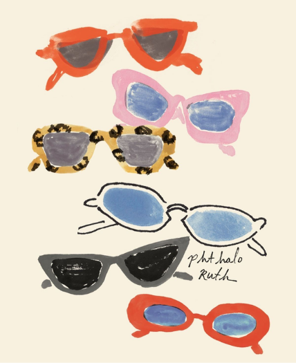 Ilustración de gafas de sol