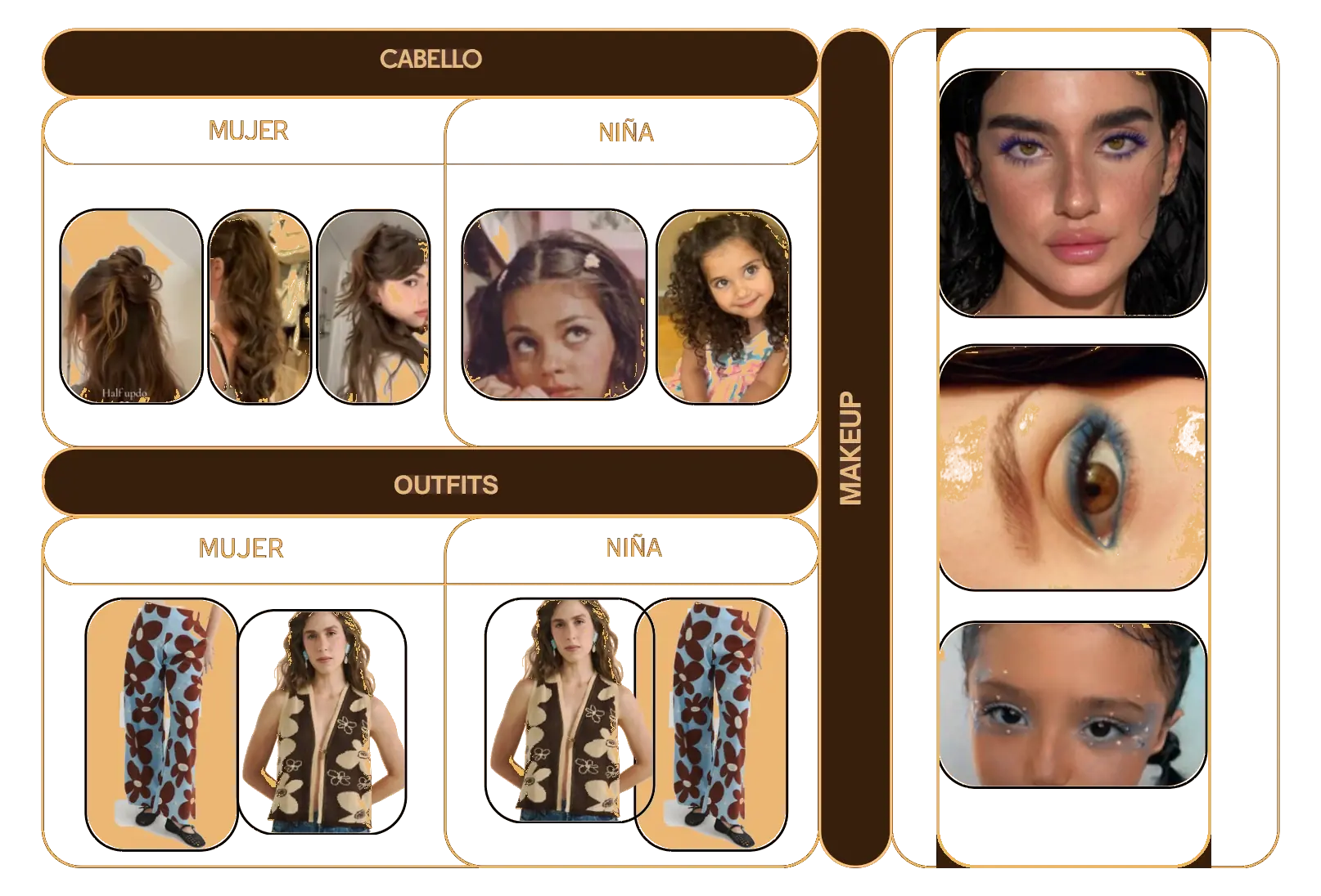 Tablero de styling de la escena 2