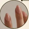 Uñas color nude almendradas