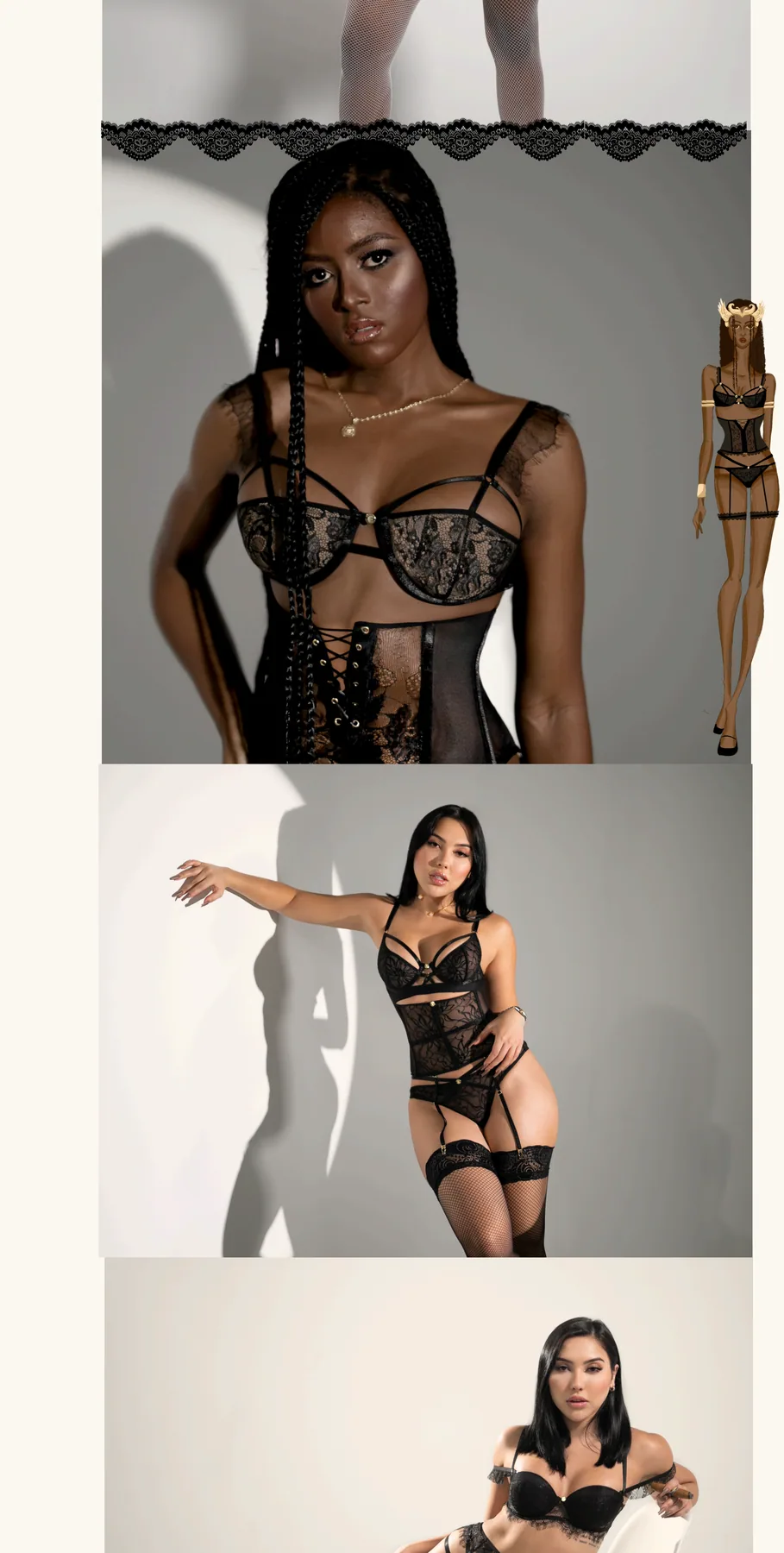 Fotografías editoriales de la colección Zafiro (parte 3)