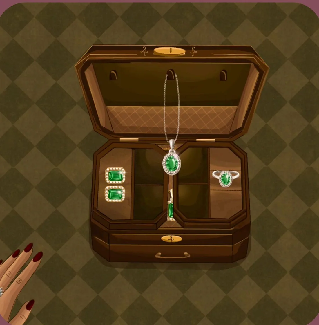 Cofre de joyas de Twenty four hours