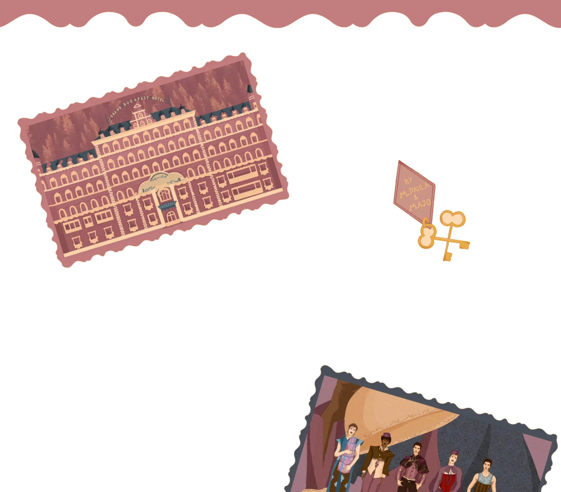 Contexto: el proyecto parte de The Grand Budapest Hotel (2014) de Wes Anderson y del concepto japonés mono no aware