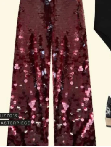 Pantalón de lentejuelas de Ouzzo